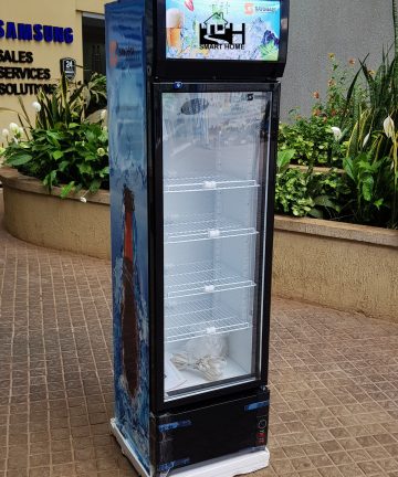 Drink Glass Door Freezer Store and Restaurant Display